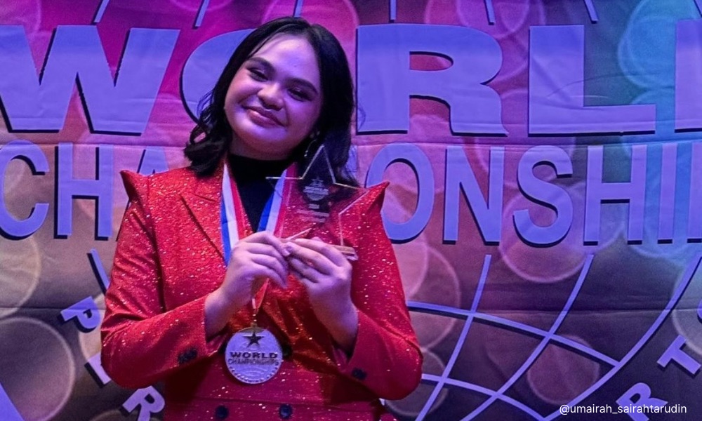 Juara WCOPA Umairah ingat pesan Mak Iti, yakin diri