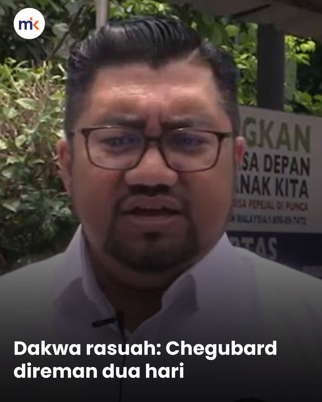 Dakwa rasuah: Chegubard direman dua hari