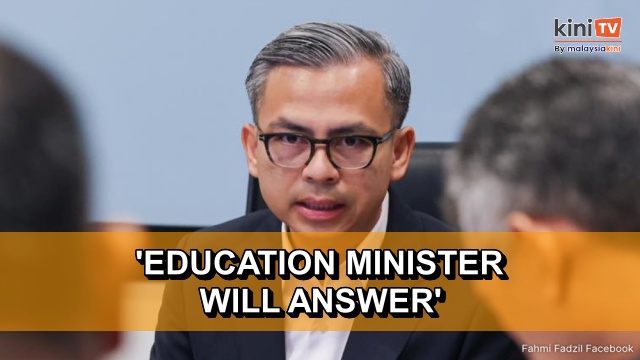 Fahmi: Education Ministry will respond to brewery donation issue