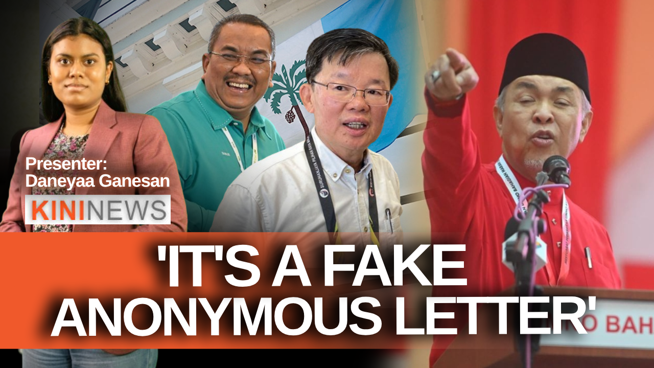 #KiniNews: Campaign ban letter is fake, says Zahid; 'Penang an independent state' -Chow tells Sanusi