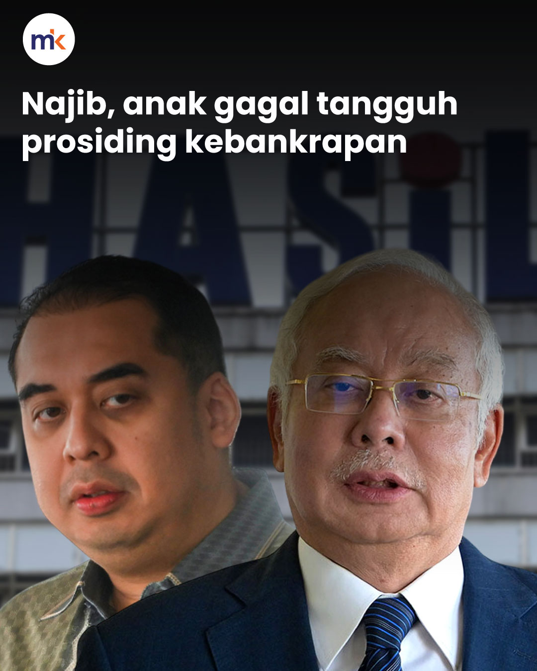Najib, anak gagal tangguh prosiding kebankrapan