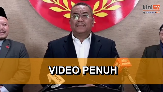 [Video penuh] Sidang media Menteri Besar Kedah, Sanusi Md Nor
