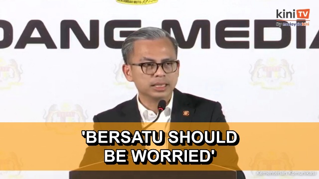Bersatu must be worried sick, says Fahmi on Umno-PAS talks