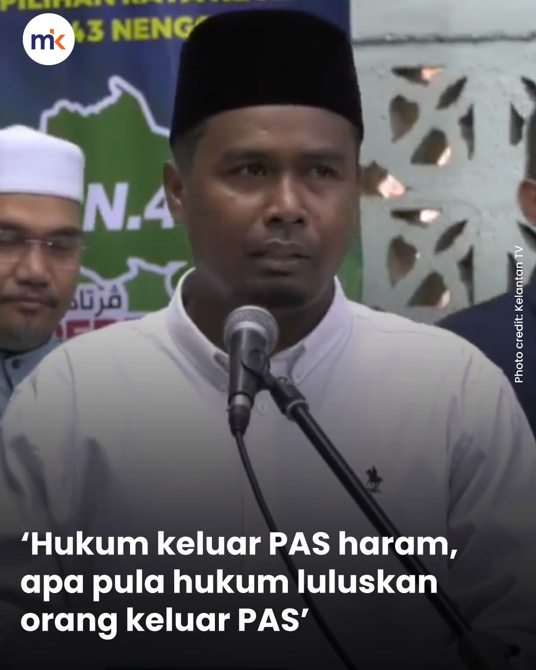 ‘Hukum keluar PAS haram, apa pula hukum luluskan orang keluar PAS’