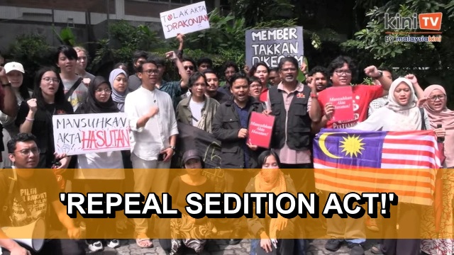 Groups call for repeal of Sedition Act, sends memorandum to MPs