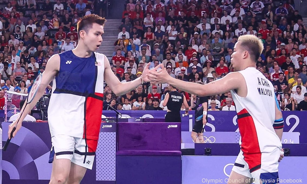Aaron-Wooi Yik mara ke separuh akhir Olimpik Paris