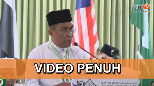 [Video Penuh] Ucapan Takiyuddin Hassan di Muktamar PAS 2024