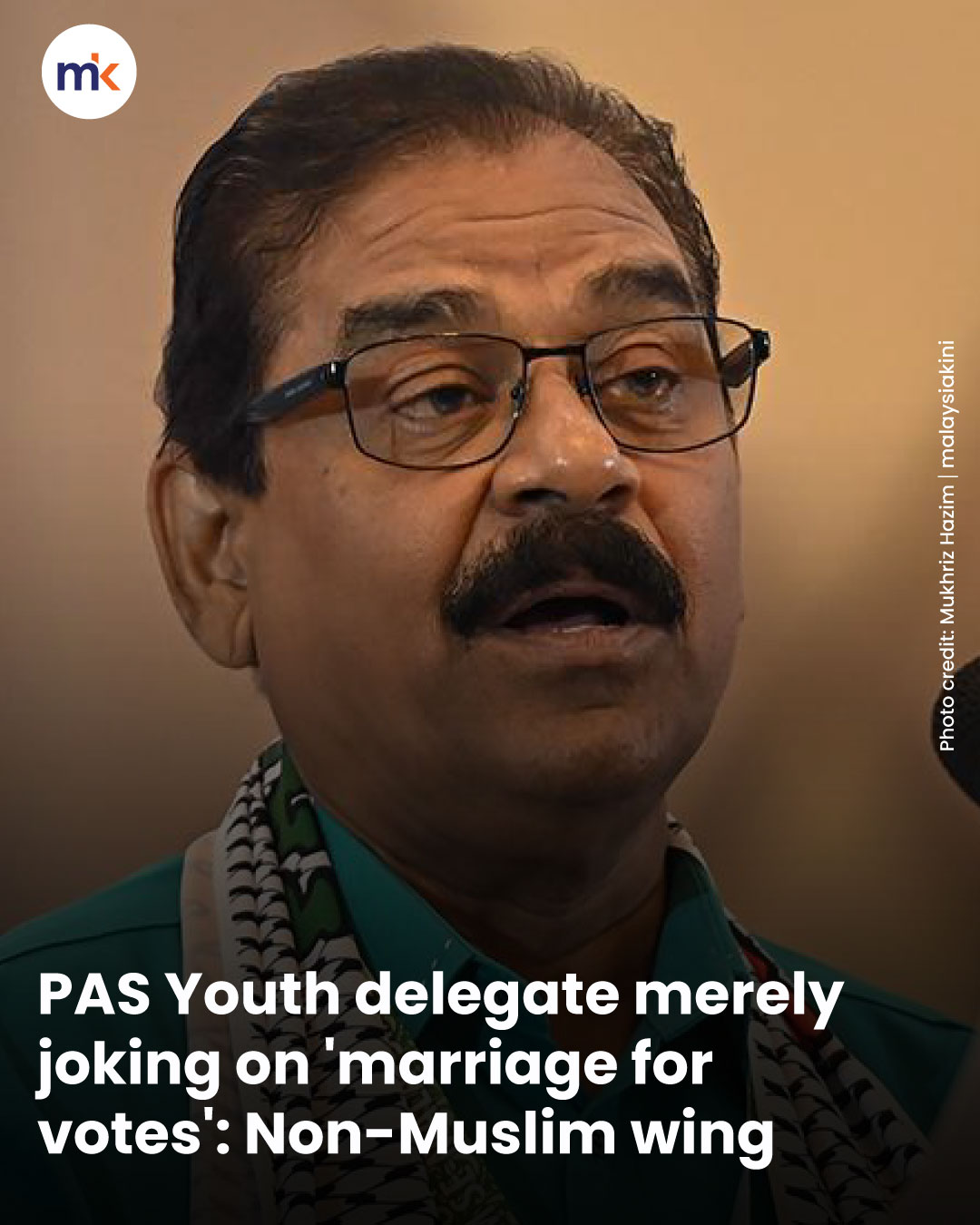 PAS Youth delegate merely joking on 'marriage for votes': Non-Muslim wing