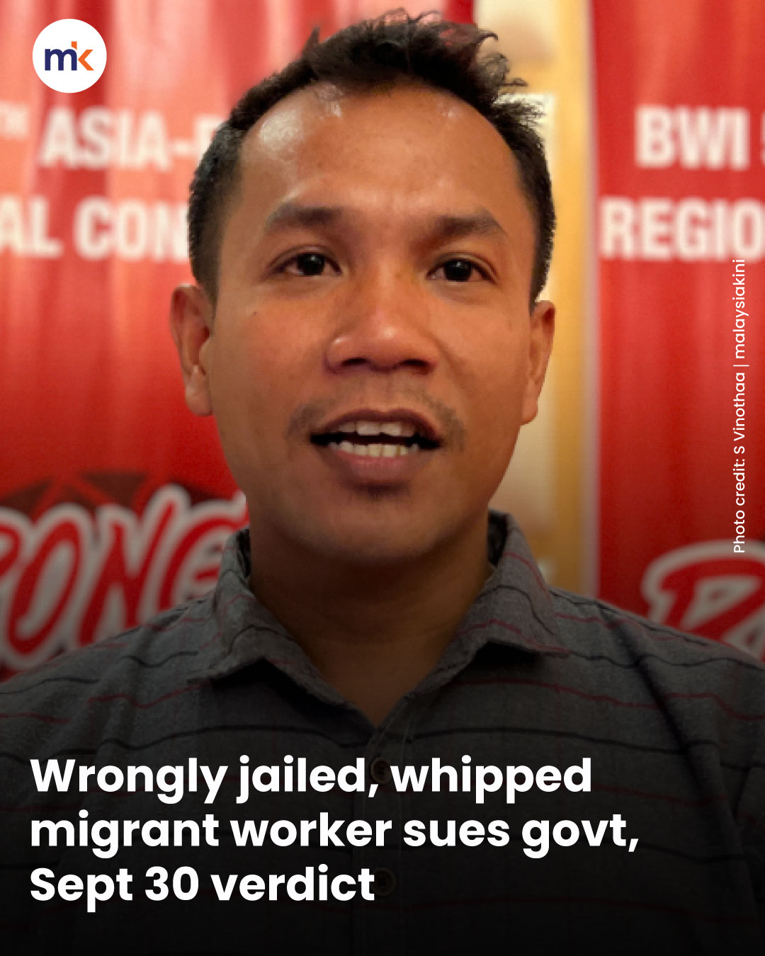 Wrongly jailed, whipped migrant worker sues govt, Sept 30 verdict