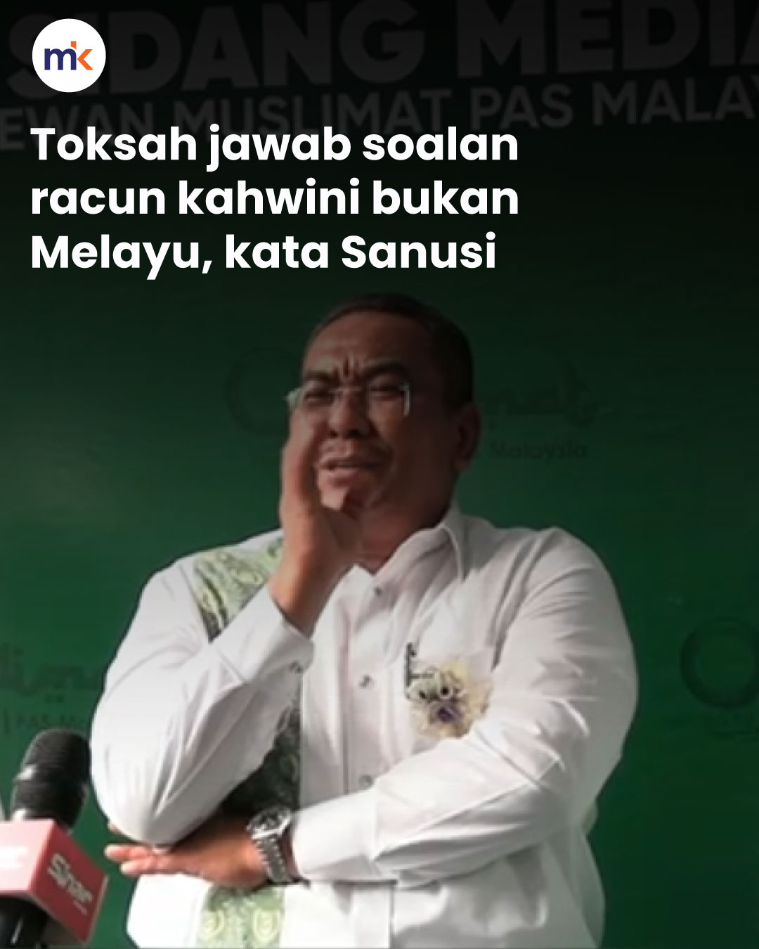 Toksah jawab soalan racun kahwini bukan Melayu, kata Sanusi