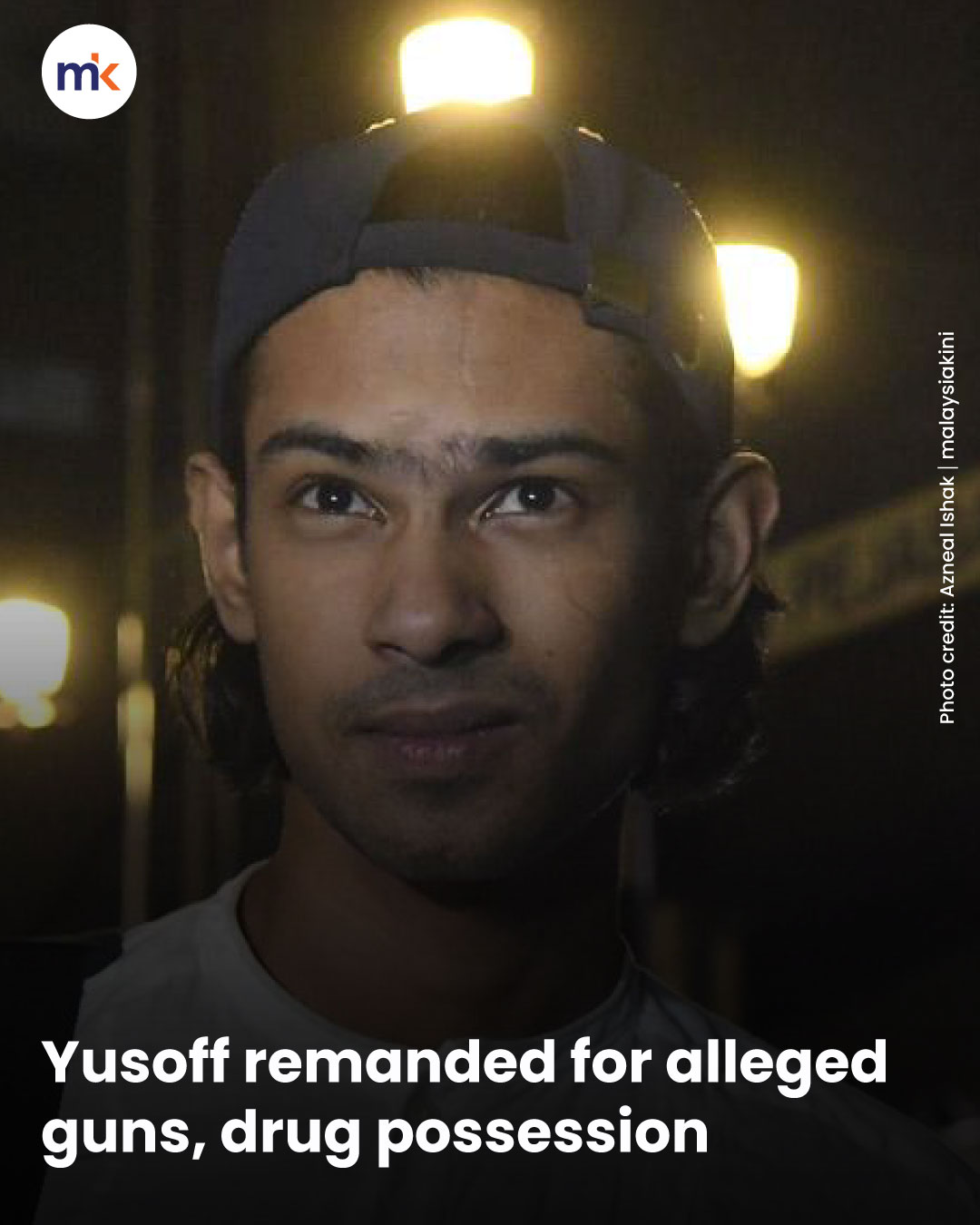 Yusoff remanded for alleged guns, drug possession