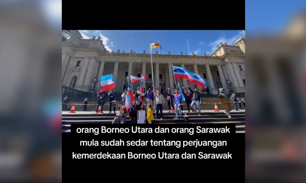 Polis siasat video Jalur Gemilang diturunkan, diganti bendera Sabah, Sarawak