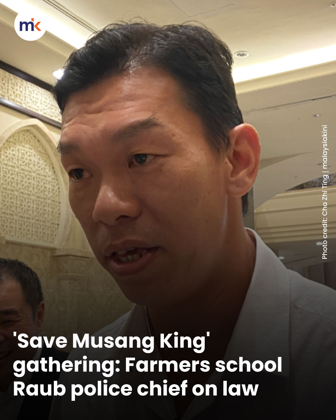 'Save Musang King' gathering: Farmers school Raub police chief on law