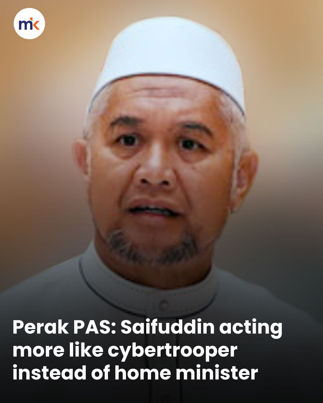 Perak PAS: Saifuddin acting more like cybertrooper instead of home minister