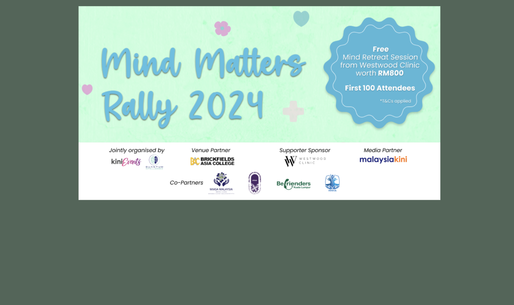 Mind Matters Rally 2024 - Get Free Tickets!