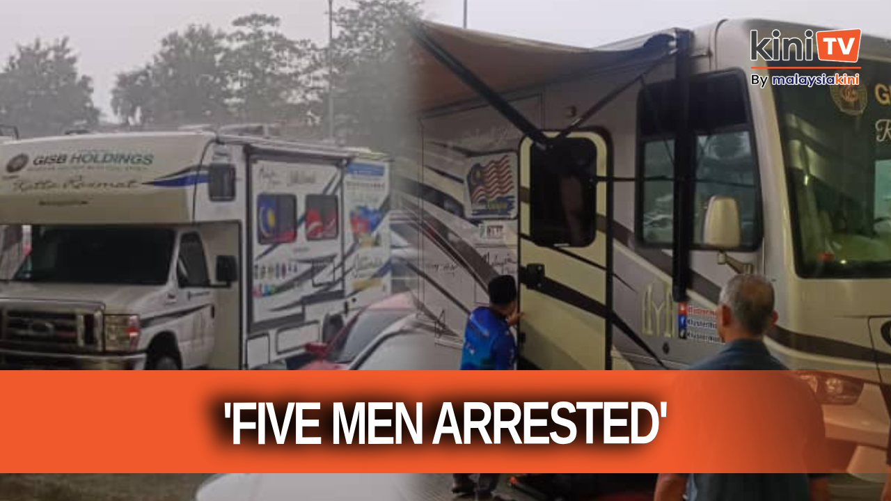 Police arrest five suspected GISBH members, seize motorhomes