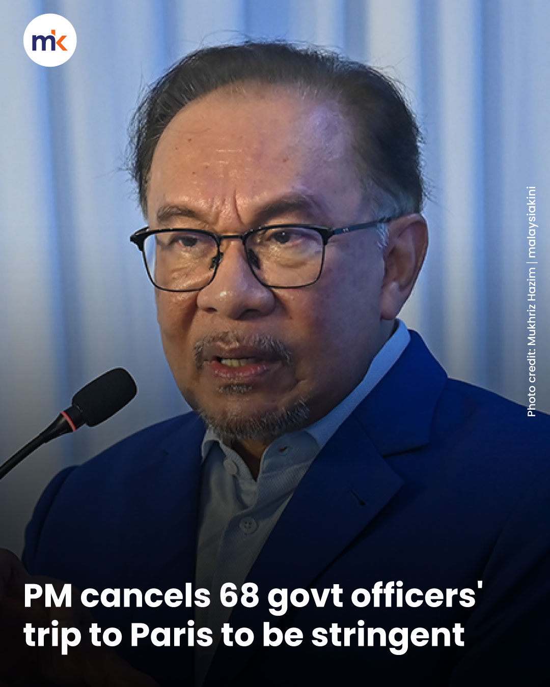 PM cancels 68 govt officers' trip to Paris to be stringent