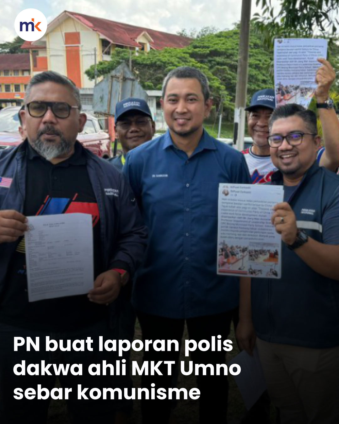 PN buat laporan polis dakwa ahli MKT Umno sebar komunisme