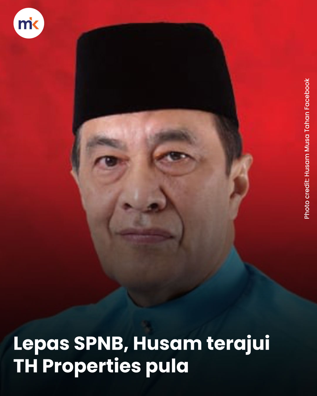 Lepas SPNB, Husam terajui TH Properties pula