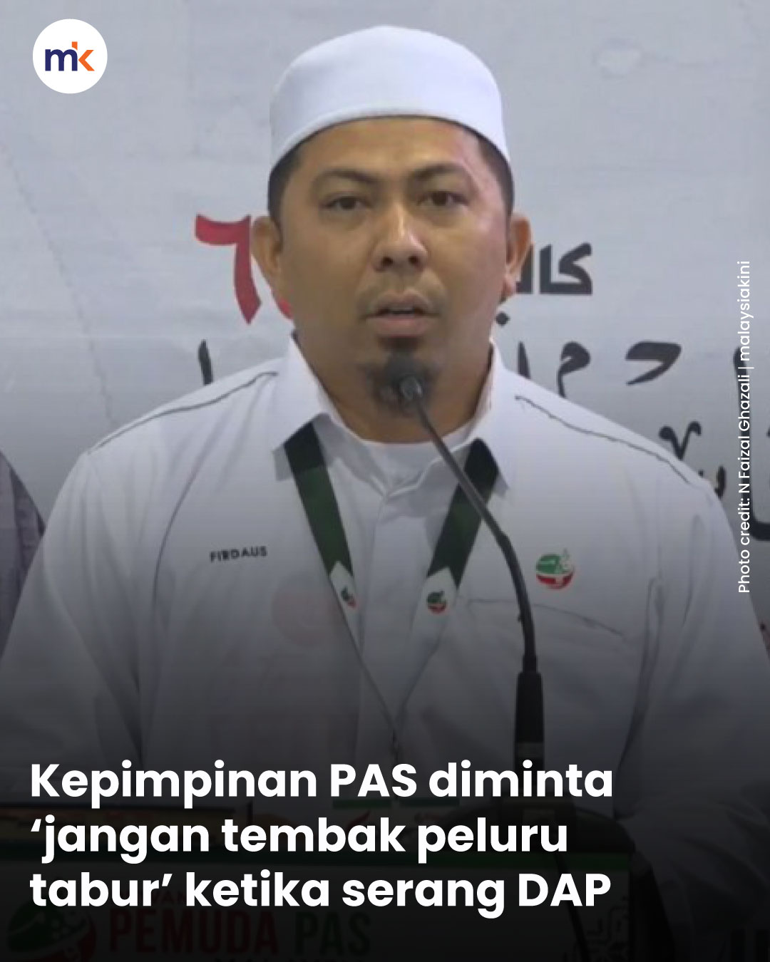 Kepimpinan PAS diminta ‘jangan tembak peluru tabur’ ketika serang DAP