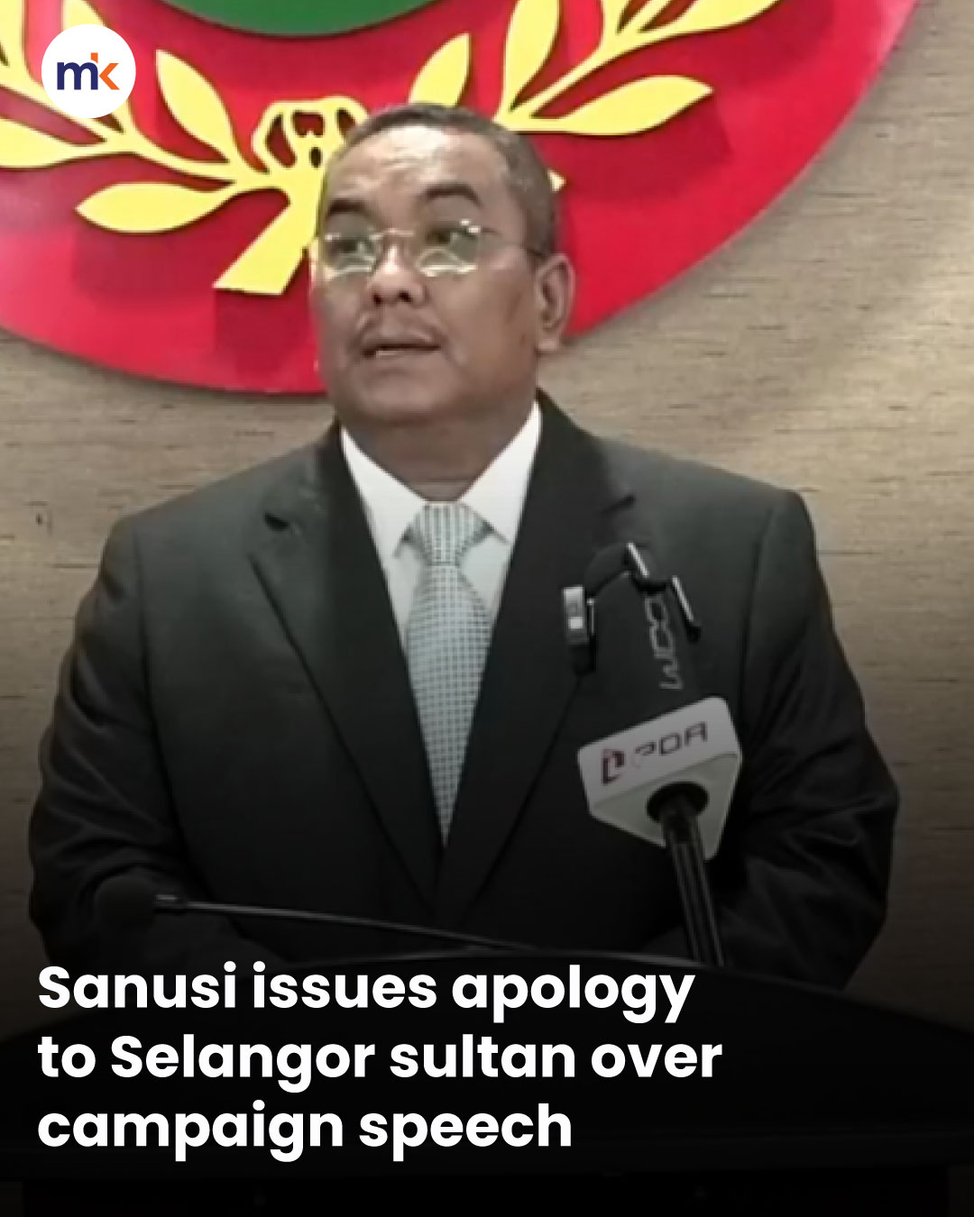 Sanusi issues apology to Selangor sultan over campaign speech