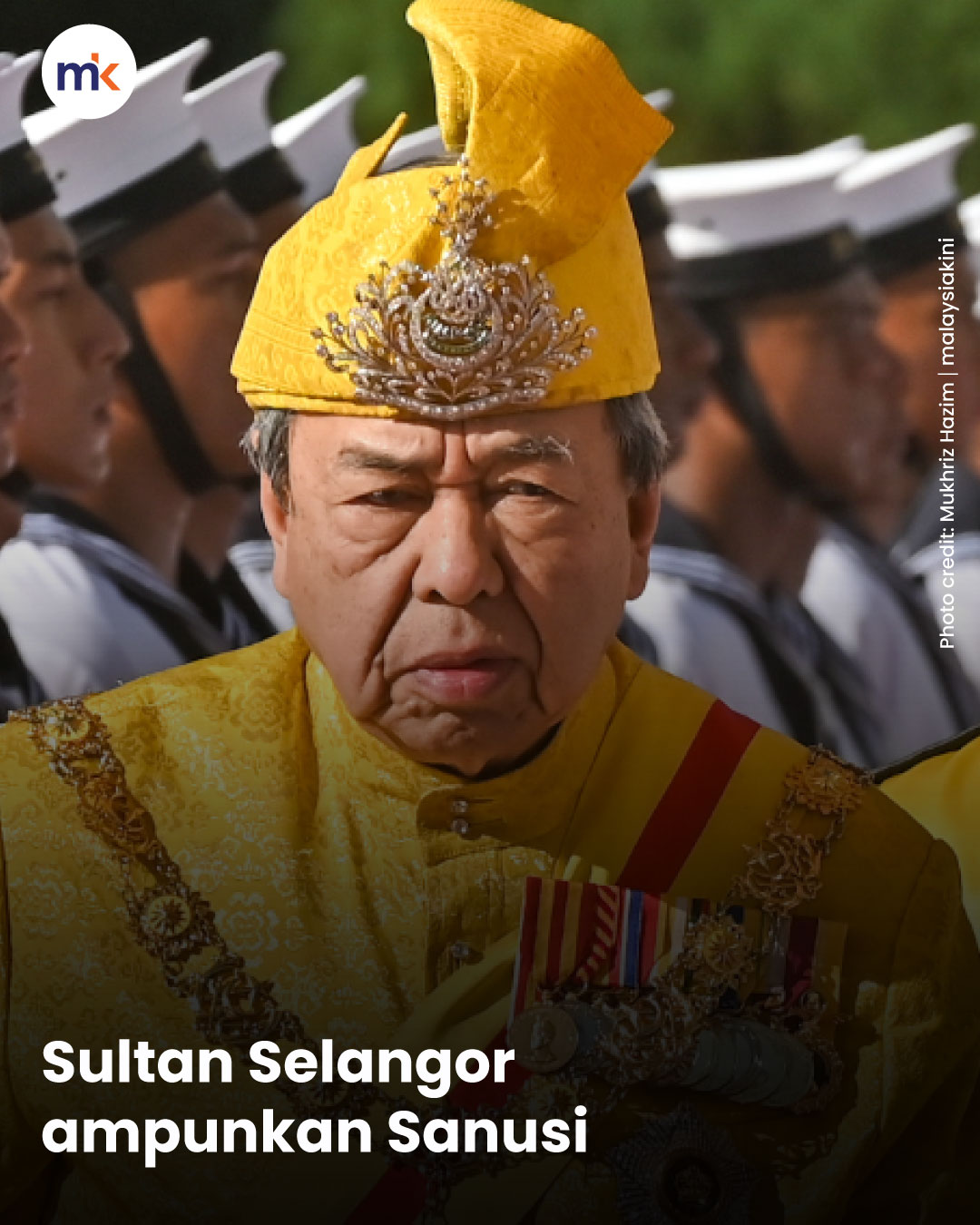 Sultan Selangor ampunkan Sanusi