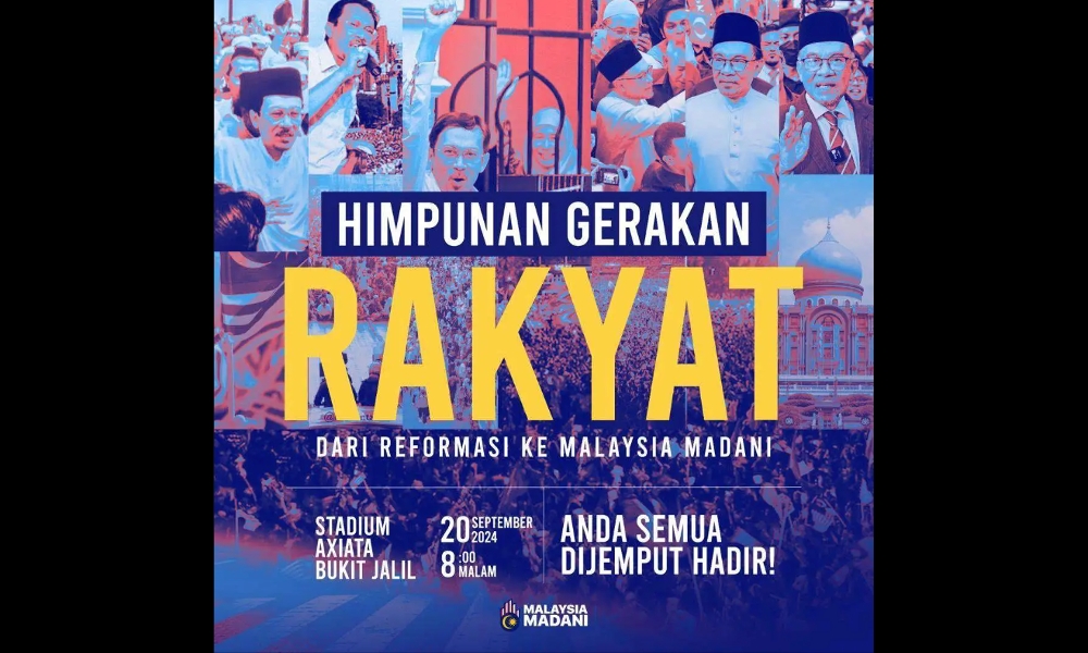 Public urged to give feedback at 'Suara Rakyat' gathering tonight