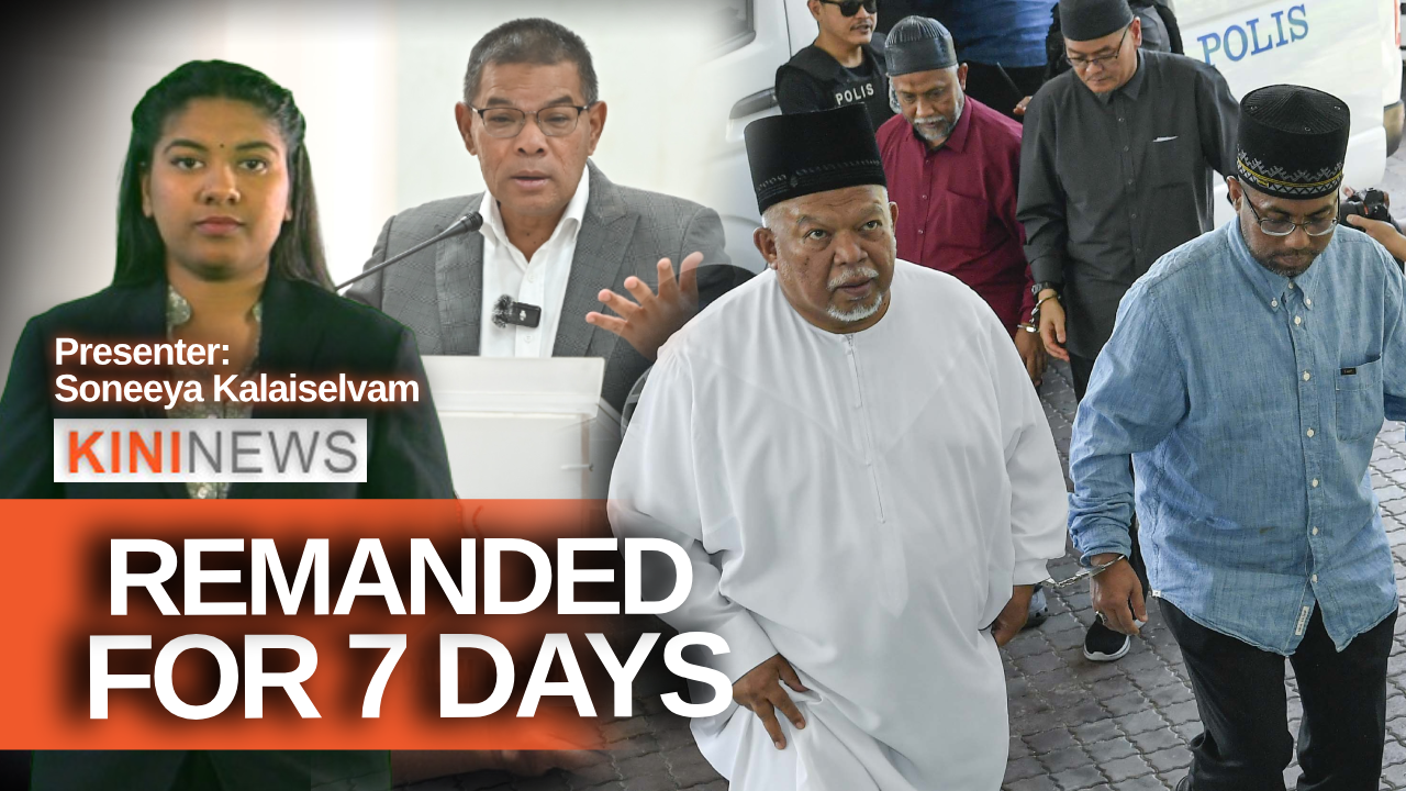 #KiniNews: GISBH CEO, top leaders arrested; Saifuddin hits out at PN over MOU draft