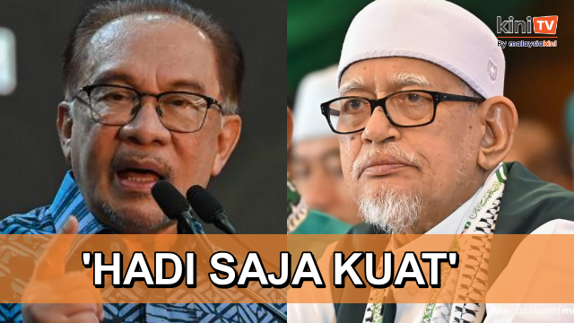 Kerajaan Melayu lemah? Tak apalah, Hadi seorang saja kuat - PM