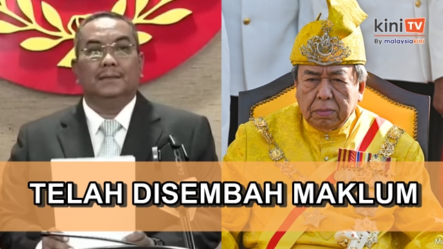 Sultan Selangor disembah maklum dengan permohonan maaf Sanusi