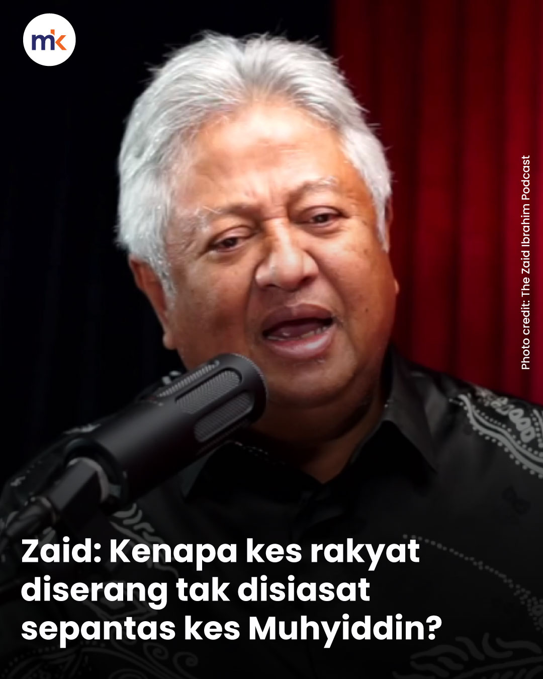 Zaid: Kenapa kes rakyat diserang tak disiasat sepantas kes Muhyiddin?
