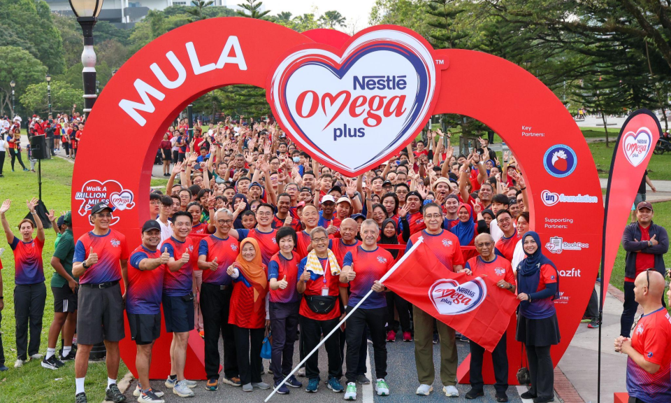 Walking Towards Heart Health with IJN Foundation and NESTLÉ® OMEGA PLUS