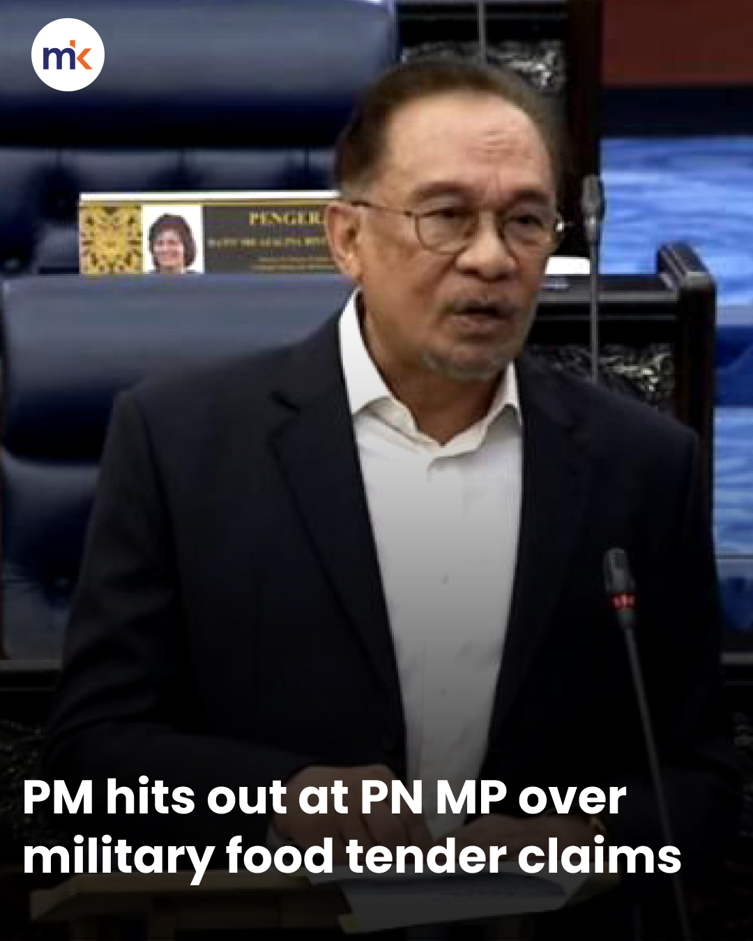 PM hits out at PN MP over military food tender claims
