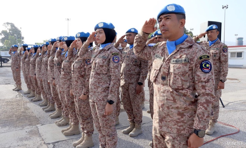 M'sian troops in Lebanon safe, all patrols halted: MAF chief