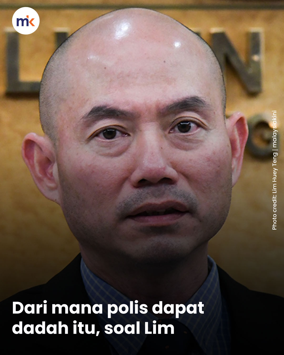 Dari mana polis dapat dadah itu, soal Lim