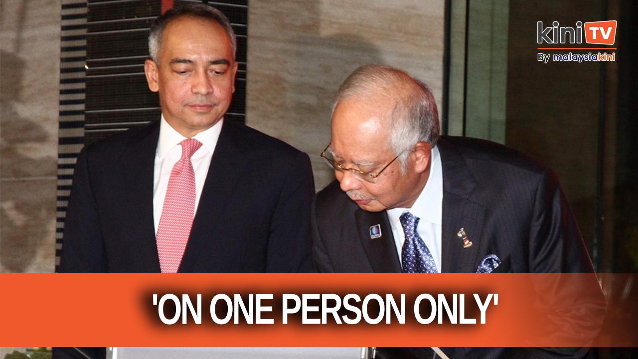 'I'm a bit concerned that the whole focus on 1MDB is on one person only' - Nazir