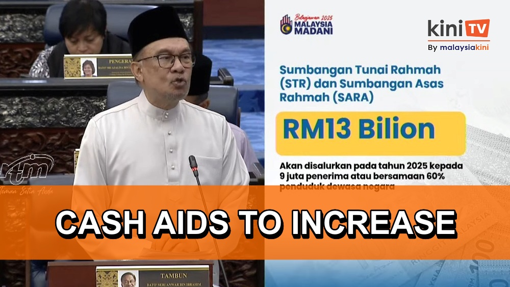 Budget 2025: Singles, senior citizens to get RM600