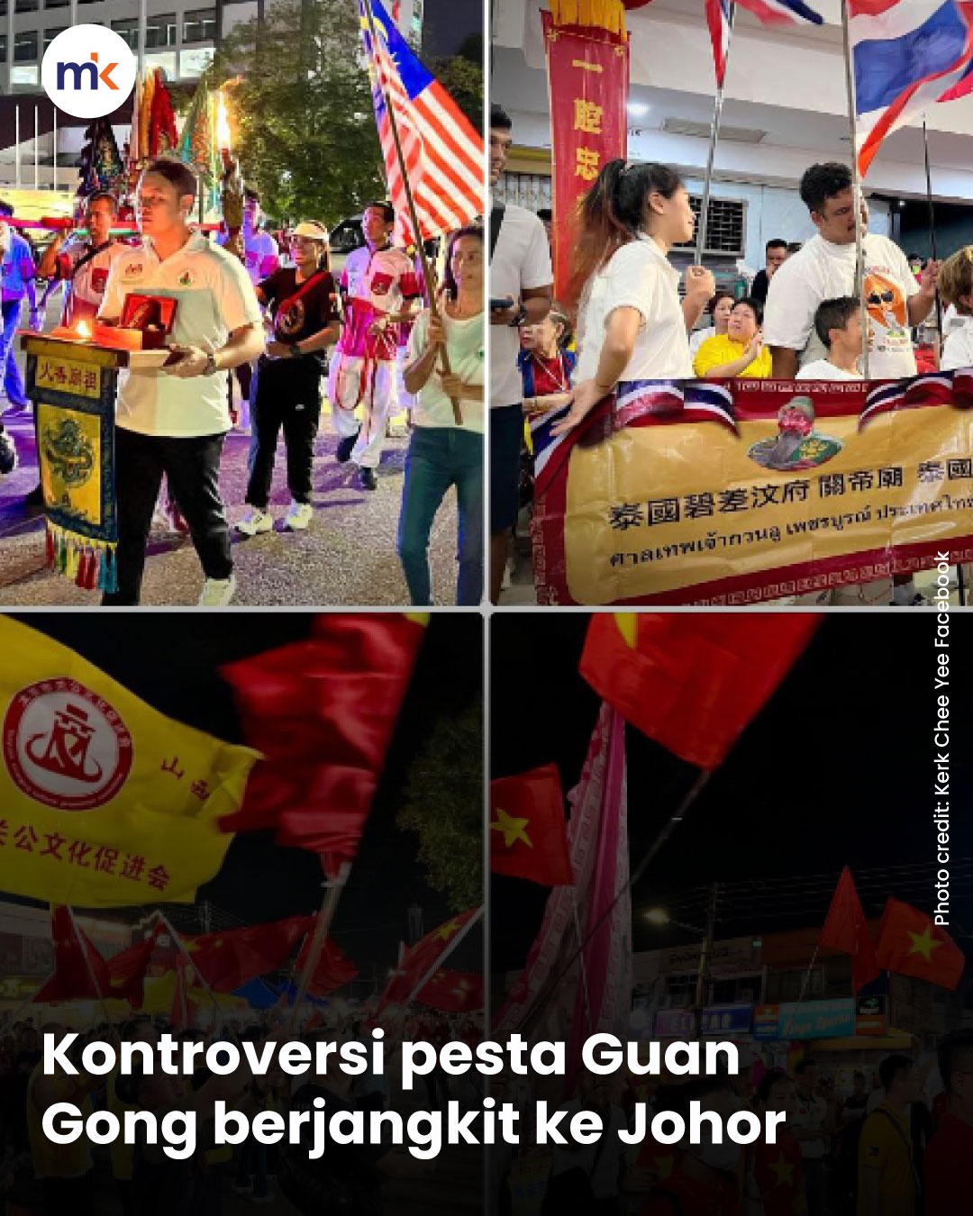 Kontroversi pesta Guan Gong berjangkit ke Johor