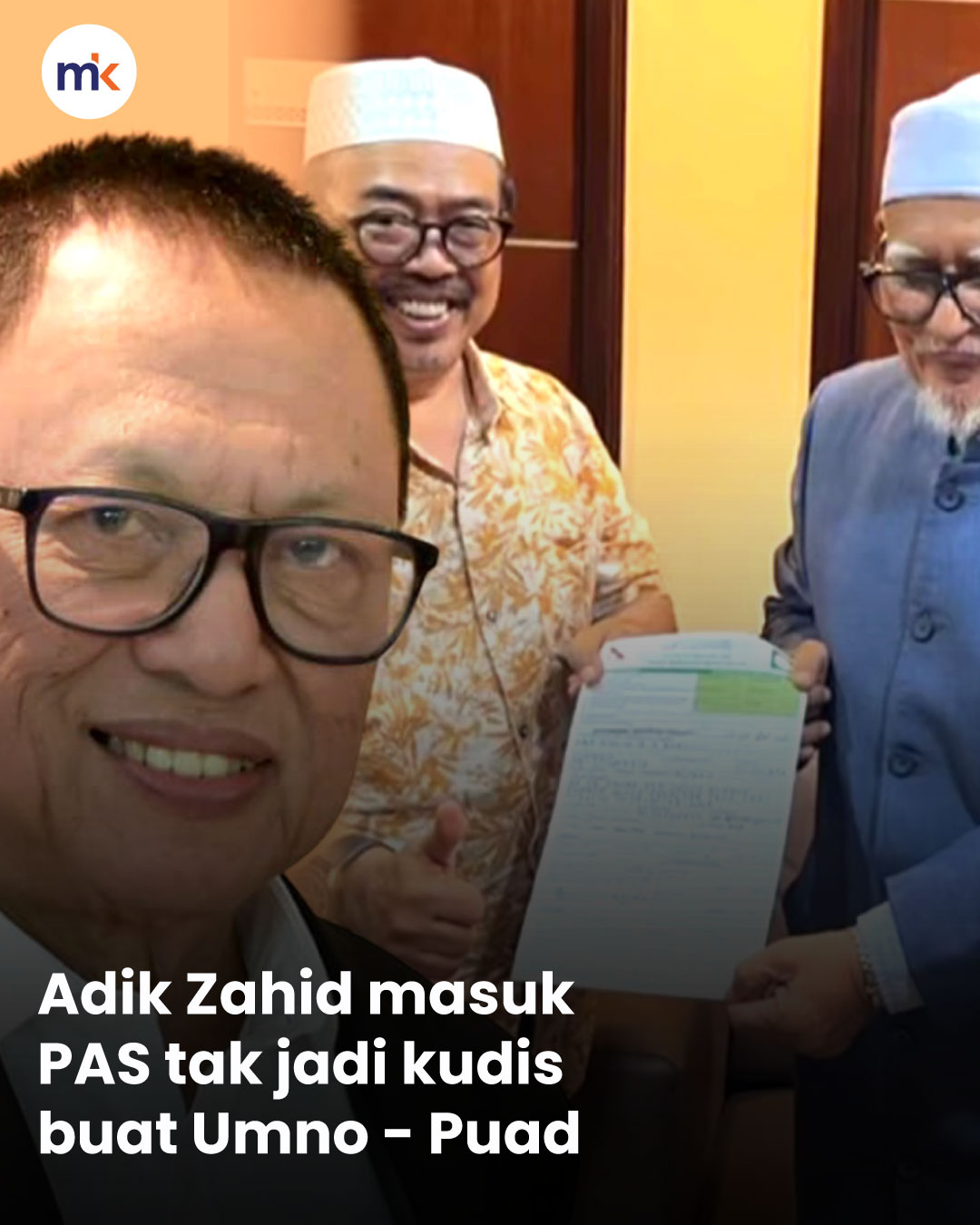 Adik Zahid masuk PAS tak jadi kudis buat Umno - Puad