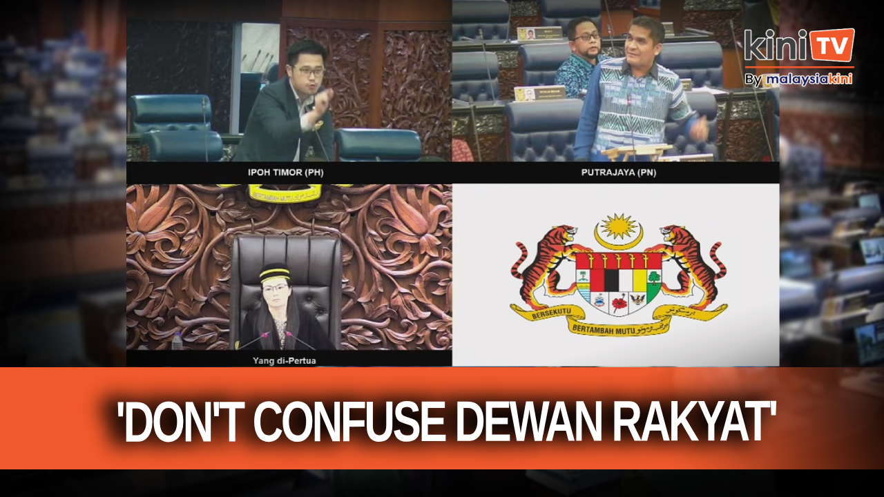 Chaos in Dewan Rakyat - MPs clash over MAHB issue