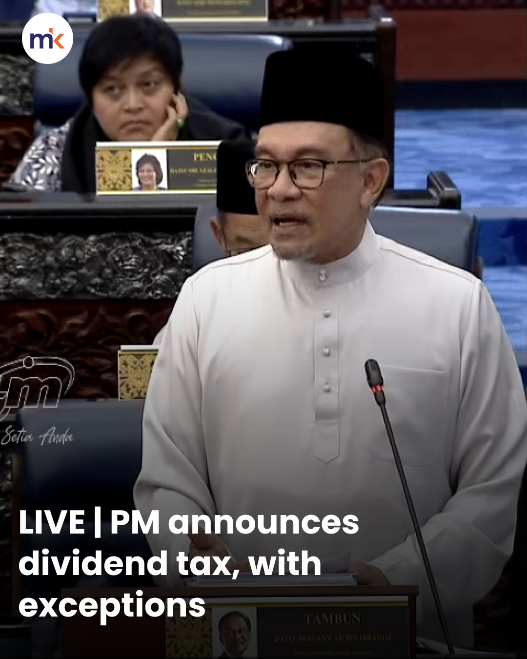 LIVE | PM announces dividend tax, with exceptions