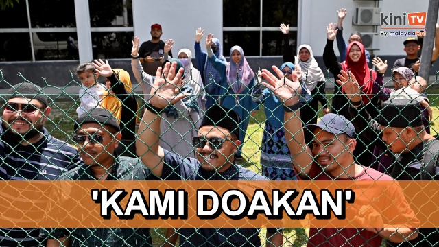 'Kami doakan' - Penyokong GISBH hadir beri sokongan buat pemimpin