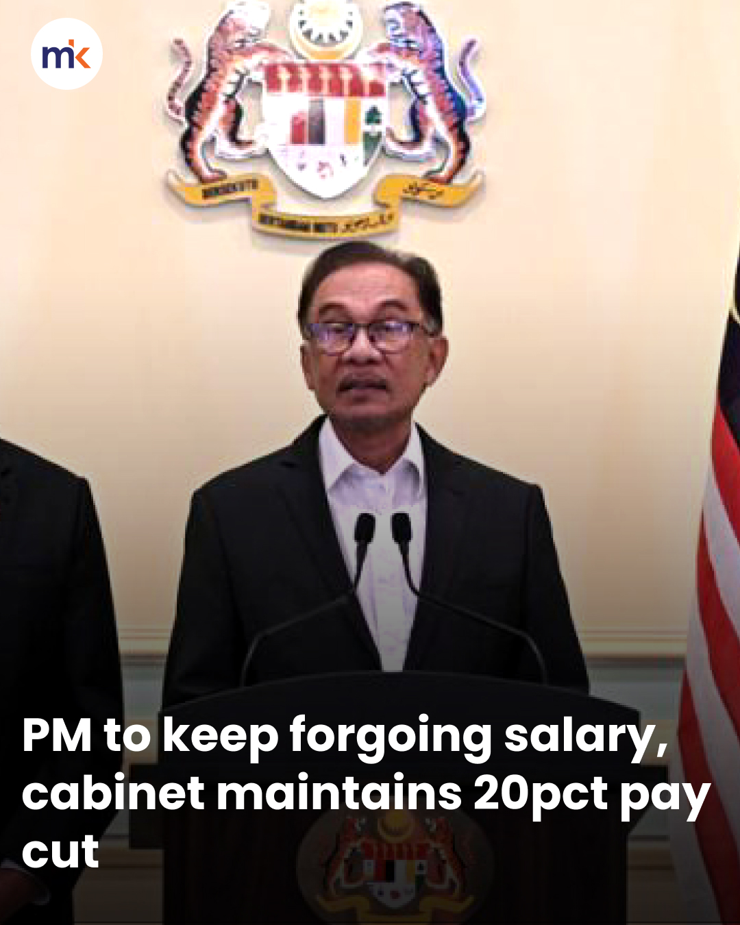 PM to keep forgoing salary, cabinet maintains 20pct pay cut