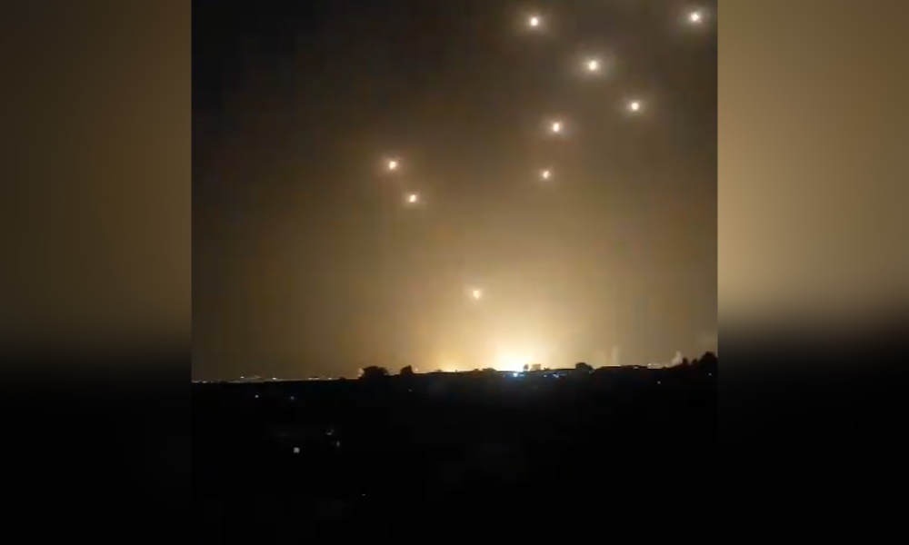 Iran fires dozens of missiles at Israel-occupied Palestine
