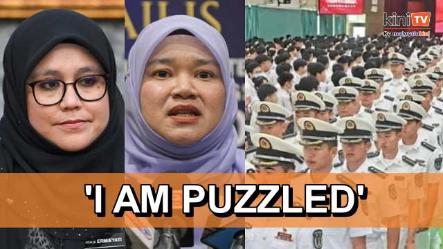 Mas Ermieyati questions Fadhlina: Students or Chinese naval cadets?