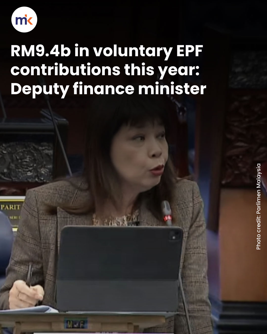 RM9.4b in voluntary EPF contributions this year: Deputy finance minister