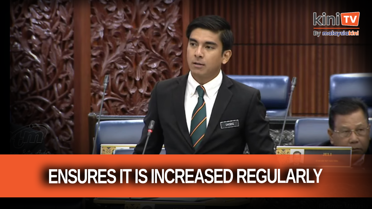 Syed Saddiq's calls on govt to consider law tying social aid to inflation