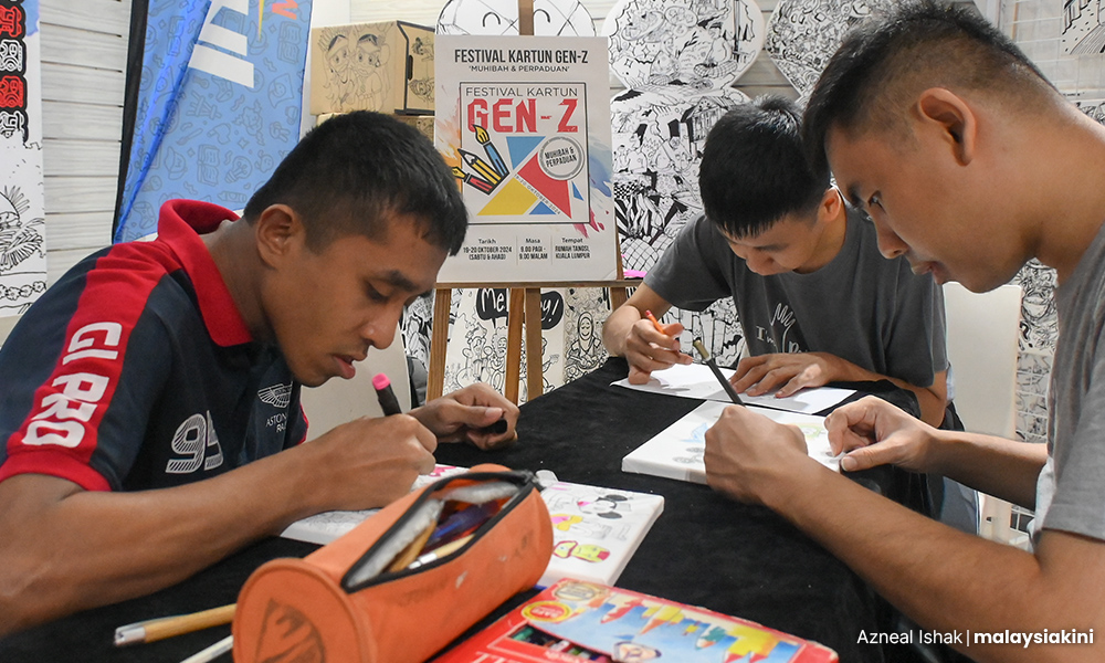 Imaginasi tanpa batas: Kisah tiga kartunis autistik berbakat besar