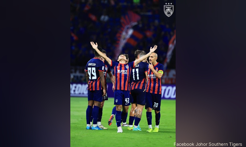 JDT benam Shanghai Shenhua 3-0