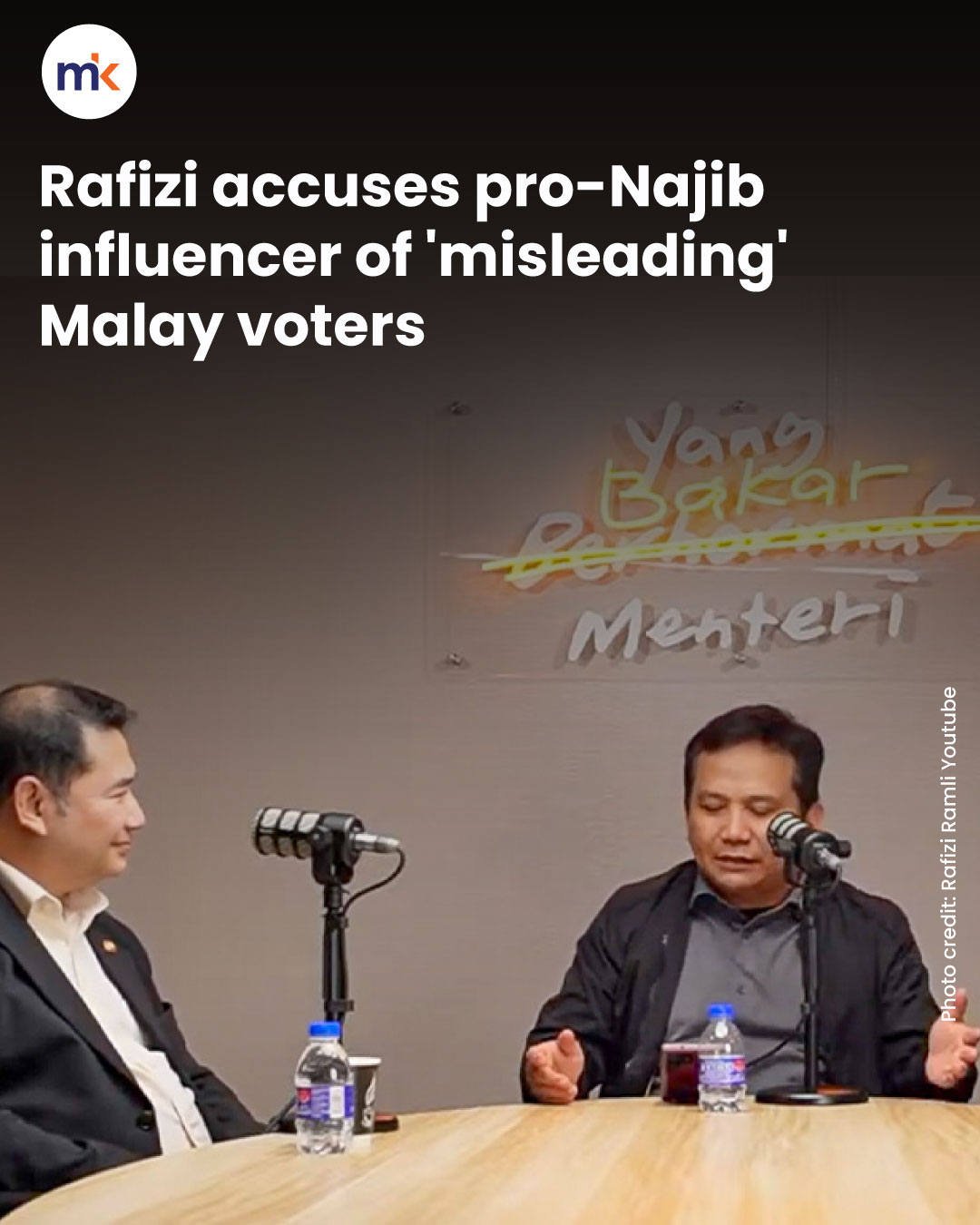 Rafizi accuses pro-Najib influencer of 'misleading' Malay voters